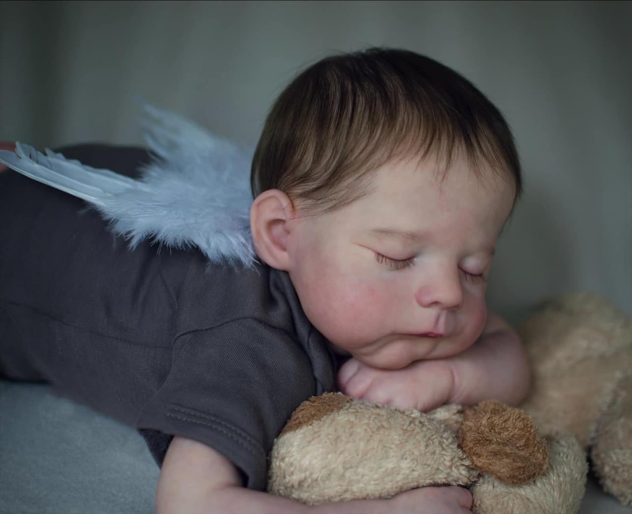 Saden👼🏻, Realistic Silicone Baby Doll - 45cm