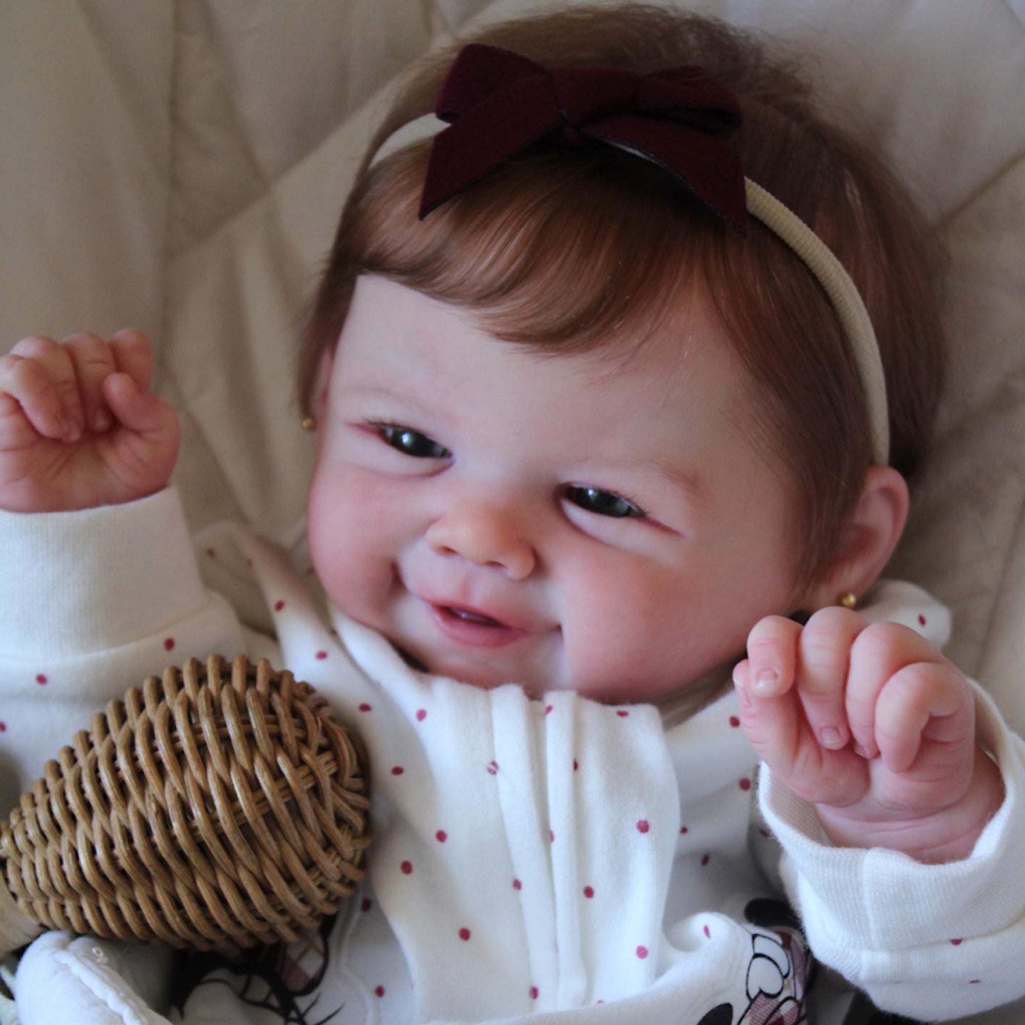 Lamar💕👶🏻Realistic Silicone Baby Doll - 45cm